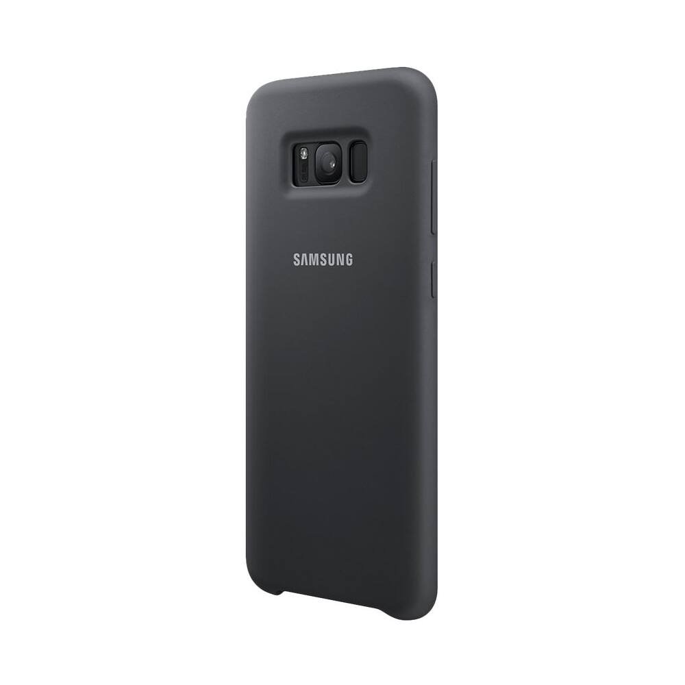 Front. Samsung - Case for Samsung Galaxy S8+ - Silver.
