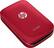 Alt View 11. HP - Sprocket Photo Printer - Red.