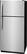 Left. Frigidaire - 18 Cu. Ft. Top-Freezer Refrigerator - Stainless Steel.