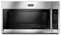 Maytag - 1.9 Cu. Ft. Convection Over-the-Range Microwave with Sensor Cooking - Stainless Steel
