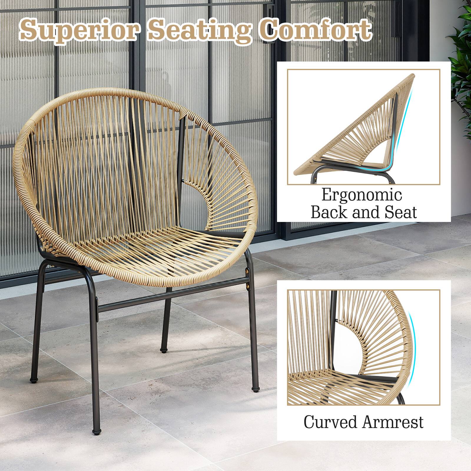 Superior Seating Comfort  
Ergonomic Back and Seat  
Curved Armrest