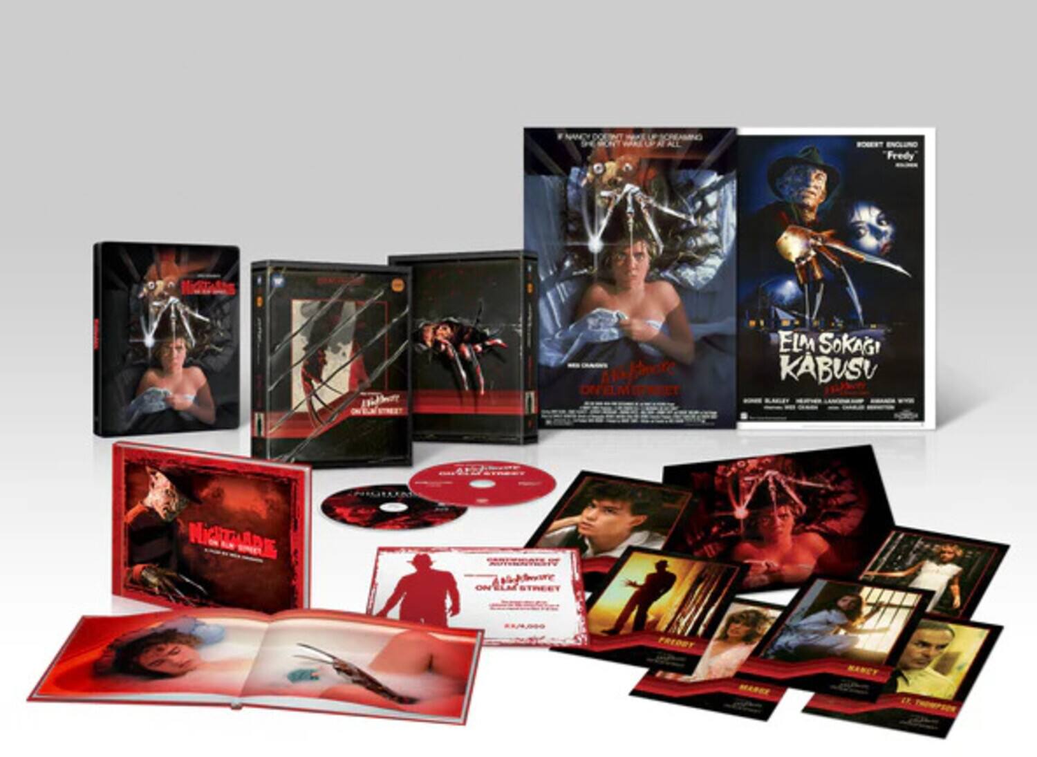 Alt View 1. A Nightmare on Elm Street (40th Anniversary Ultimate Collectors Edition) (Steelbook)   - 4K Blu-Ray.