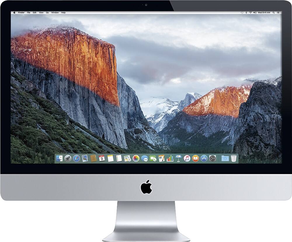 Best Buy: Apple 27 iMac® Intel Core i5 (3.2GHz) 8GB Memory 1TB Hard Drive  Silver ME088LL/A