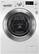 Front. LG - 2.3 Cu. Ft. 9-Cycle High-Efficiency Compact Front-Loading Washer - White.