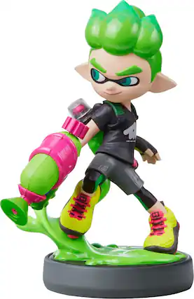 Front. Nintendo - amiibo Figure (Splatoon Inkling Boy).