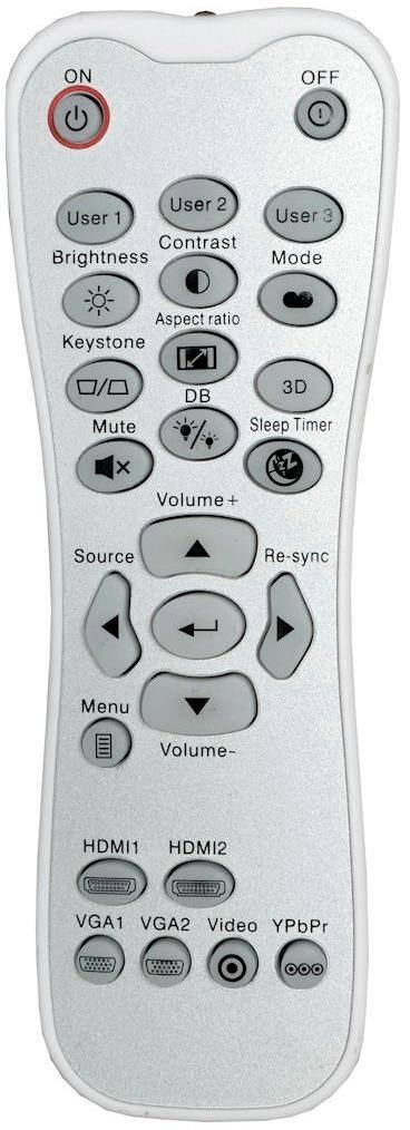 Alt View 11. Optoma - HD29Darbee 1080p DLP Projector - White.