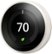 Front Zoom. Google - Nest Learning Smart Wifi Thermostat - White.