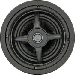 Sonance - MAG6R - Mag Series 6-1/2" 2-Way In-Ceiling Speakers (Pair) - Paintable White - Front_Zoom