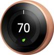 Nest - Learning Thermostat - 3rd Generation - Copper - Larger Front