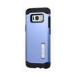 Spigen - Slim Armor Case for Samsung Galaxy S8+ - Blue - Larger Front
