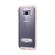 Spigen - Crystal Hybrid Case for Samsung Galaxy S8 - Pink - Larger Front