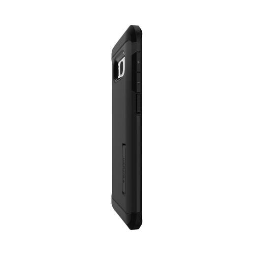 Spigen - Tough Armor Case for Samsung Galaxy S8 - Black - Larger Front