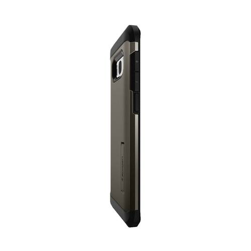 Spigen - Tough Armor Case for Samsung Galaxy S8 - Gunmetal - Larger Front