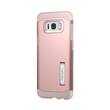 Spigen - Slim Armor Case for Samsung Galaxy S8+ - Rose gold - Larger Front