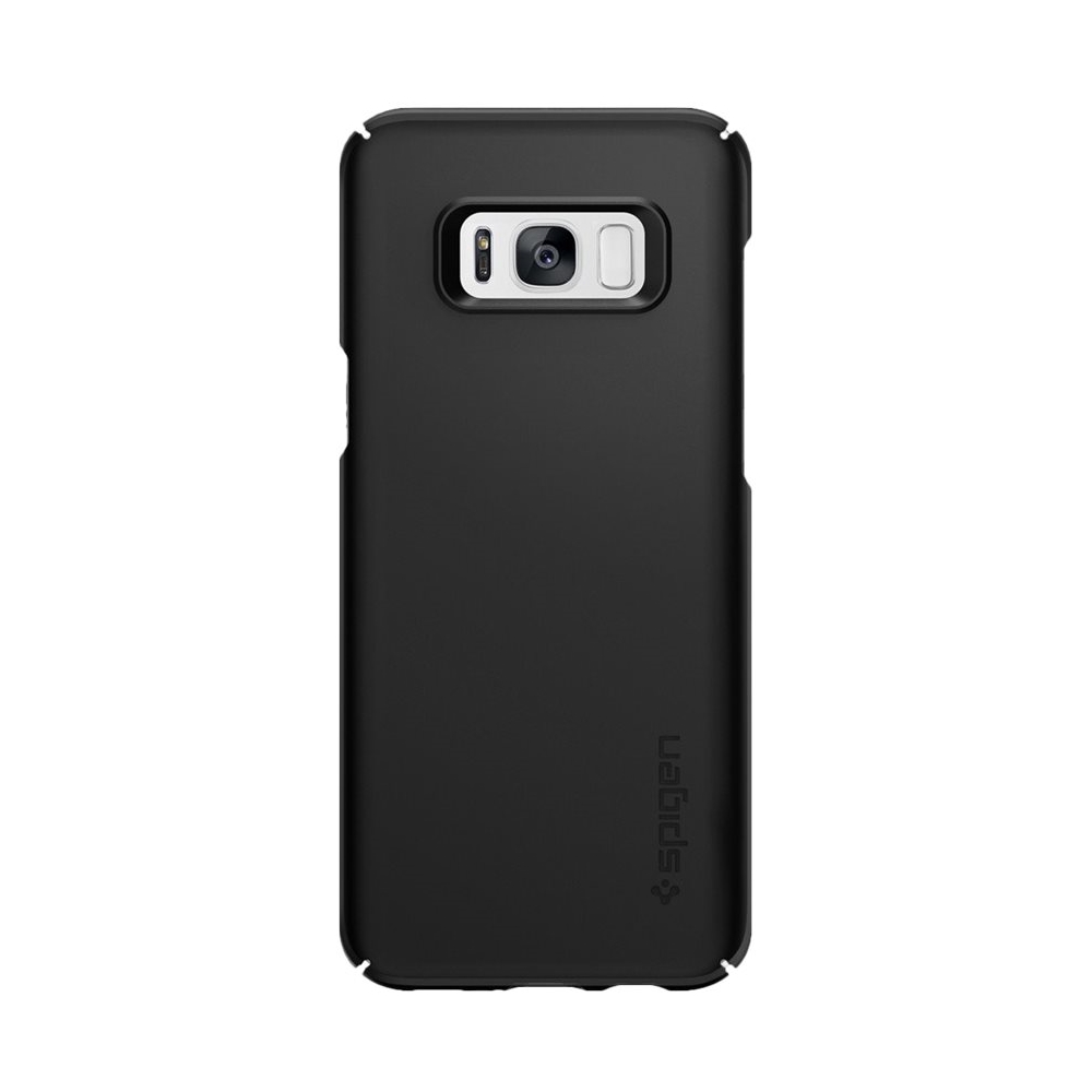 Best Buy: Spigen Thin Fit Series Case for Samsung Galaxy S8+ Black ...