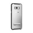 Spigen - Crystal Hybrid Case for Samsung Galaxy S8+ - Black - Larger Front