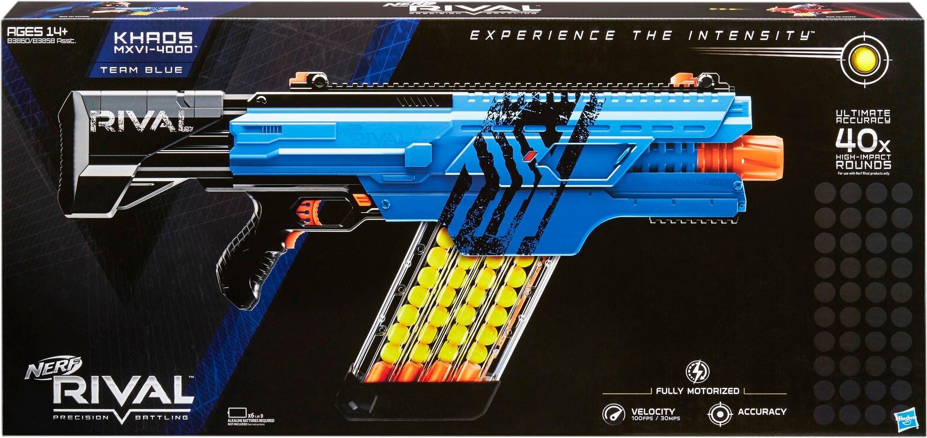 Nerf Rival Khaos MXVI-4000 Blaster (Blue) | atelier-yuwa.ciao.jp