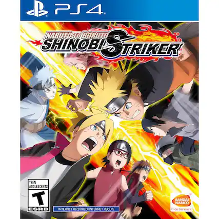 Front. BANDAI NAMCO Entertainment - Naruto to Boruto: Shinobi Striker. - T (Teen 13+)