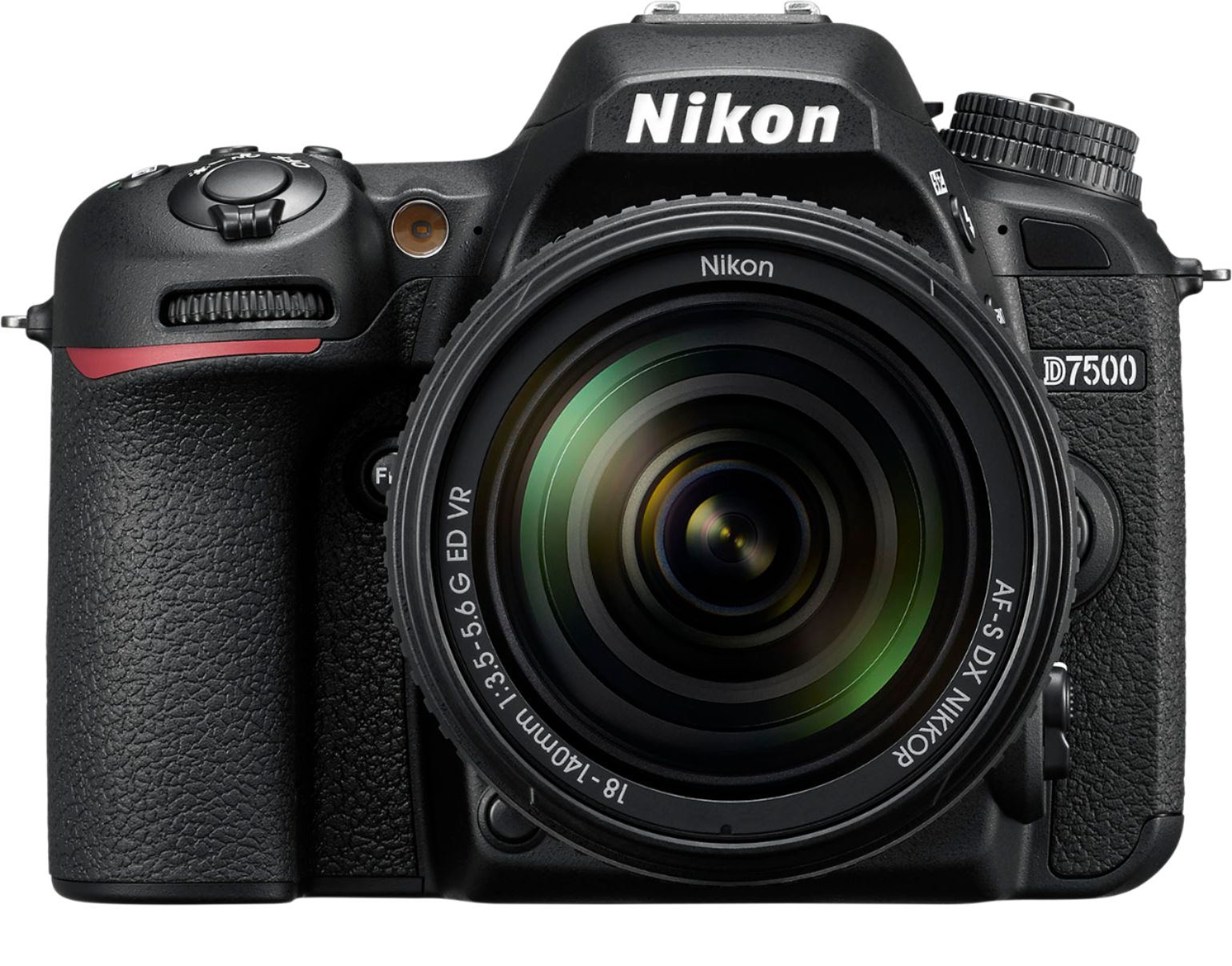 Nikon D7500 DSLR 4K Video Camera with AF-S DX NIKKOR 18-140mm f/3.5-5.6G ED  VR lens Black 1582 - Best Buy