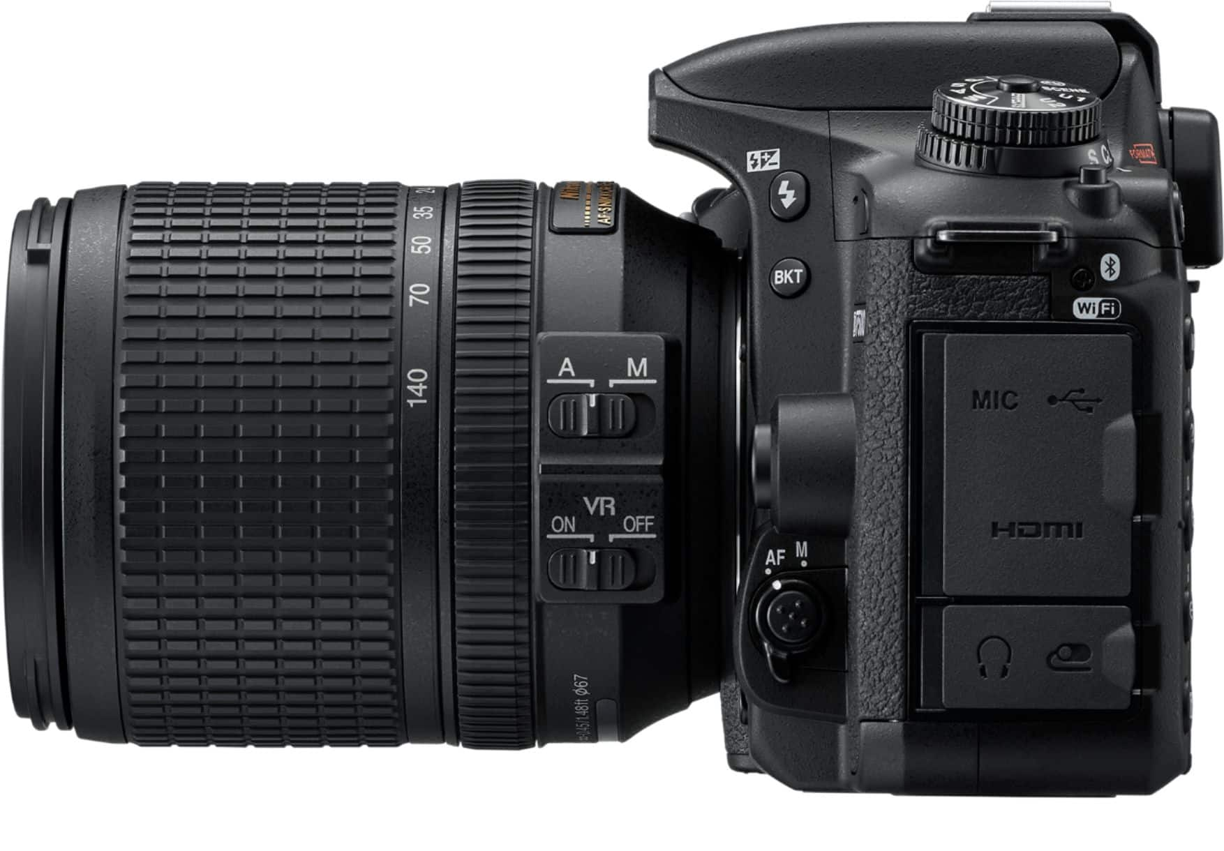 Nikon D7500 Dslr 4k Video Camera With Af S Dx Nikkor 18 140mm F 3 5 5 6g Ed Vr Lens Black 15 Best Buy