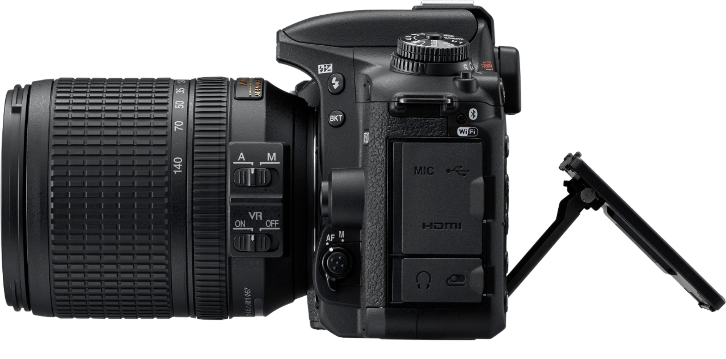 Nikon D7500 DSLR 4K Video Camera with AF-S DX NIKKOR 18-140mm f 