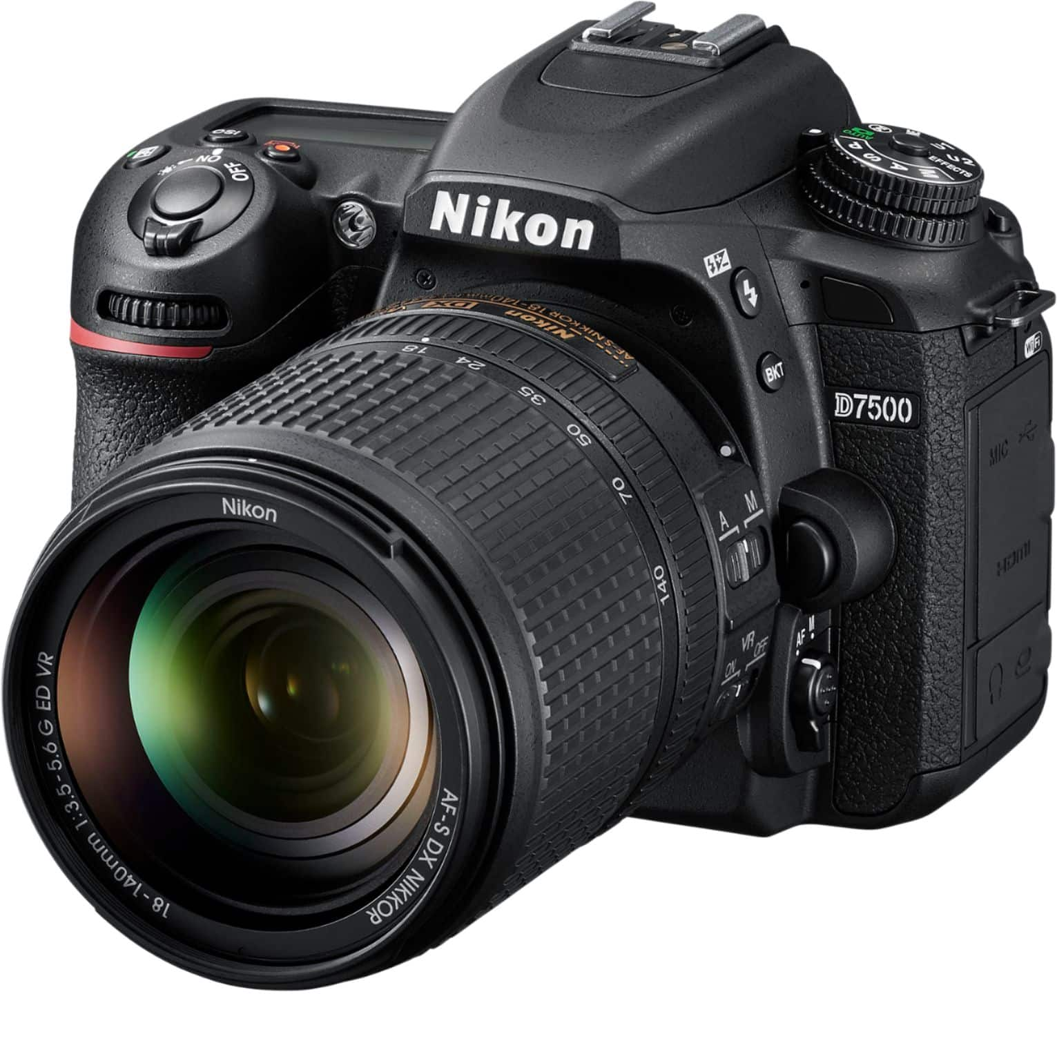 Nikon D7500 DSLR 4K Video Camera with AF-S DX NIKKOR 18-140mm f