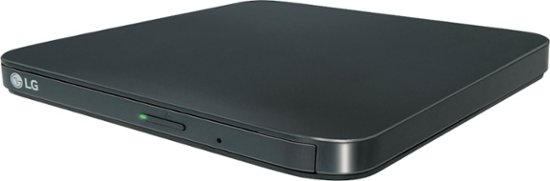 Front Zoom. LG - 8x External USB Double-Layer DVD±RW/CD-RW Drive - Black.
