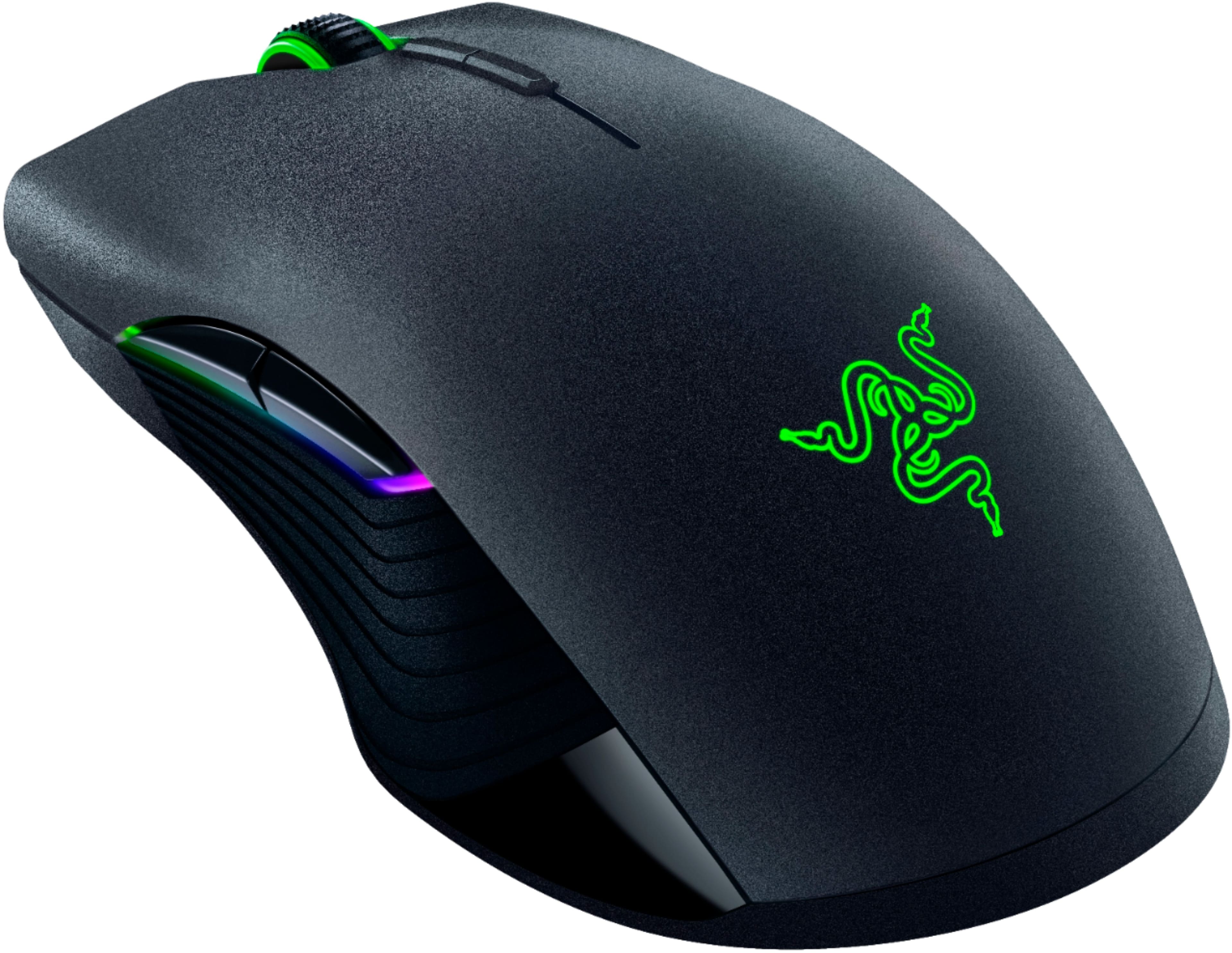 Alt View 11. Razer - Lancehead Wireless Laser Gaming Mouse with Chroma Lighting - Black.