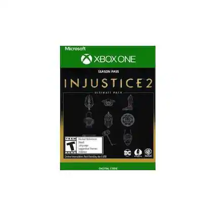 Front. WB Games - Injustice 2 Ultimate Pack. - T (Teen 13+)