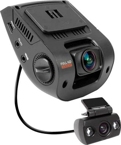 UPC 857080006046 product image for Rexing - V1P 1080p Dash Cam with Rear Camera - Black | upcitemdb.com