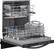 Alt View 11. Frigidaire - Gallery 24" Built-In Dishwasher - Black Stainless Steel.