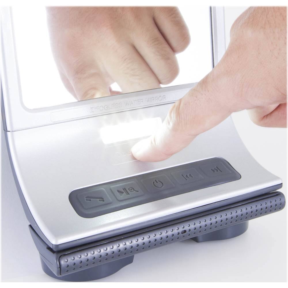 Zadro Z Fogless Led Lighted Water Mirror Silver