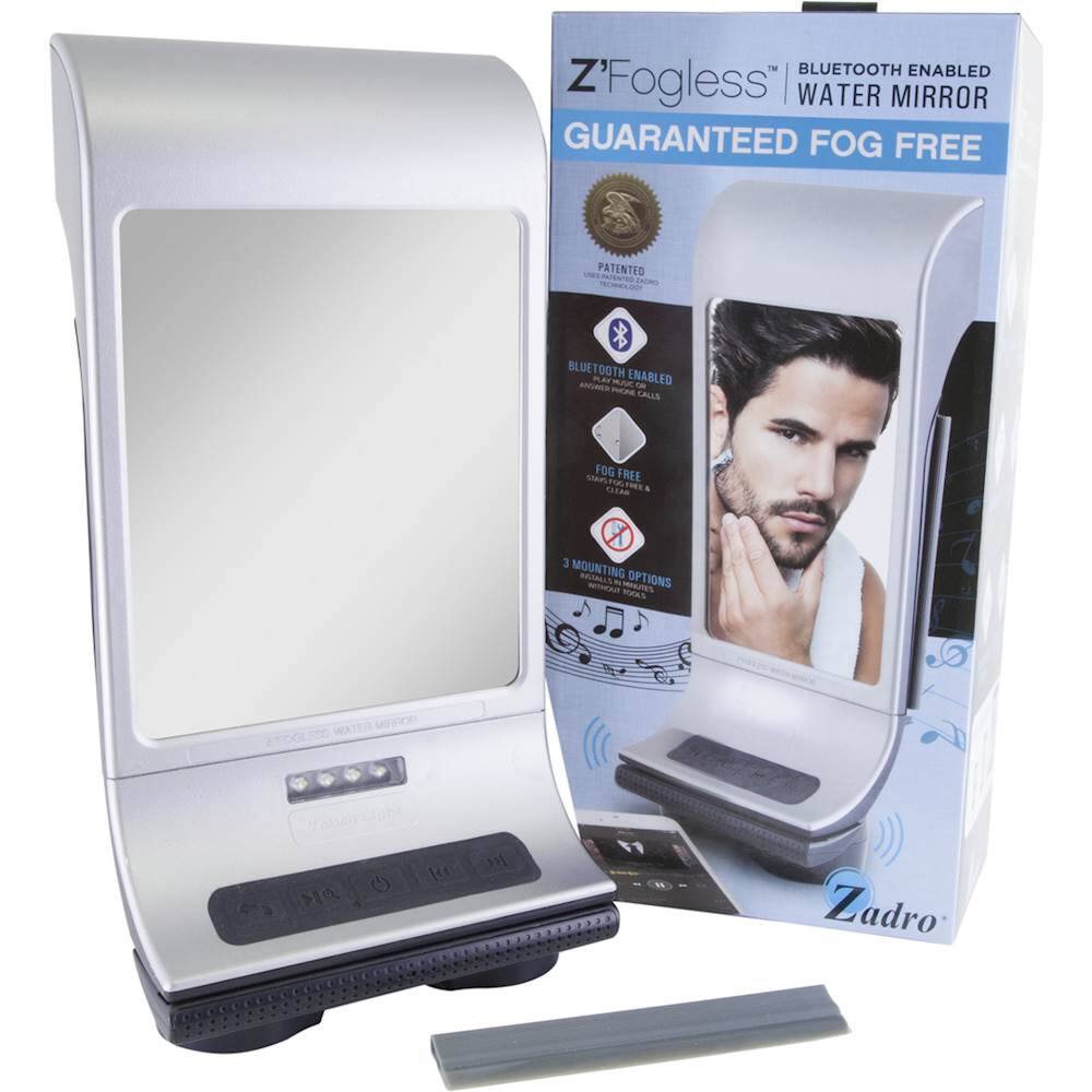 Alt View 17. Zadro - Z'Fogless LED Lighted Water Mirror - Silver.