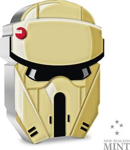 PopMarket - Star Wars - The Faces of the Empire™ – Scarif™ Stormtrooper 1oz Silver Coin - Collectibles - Multicolor