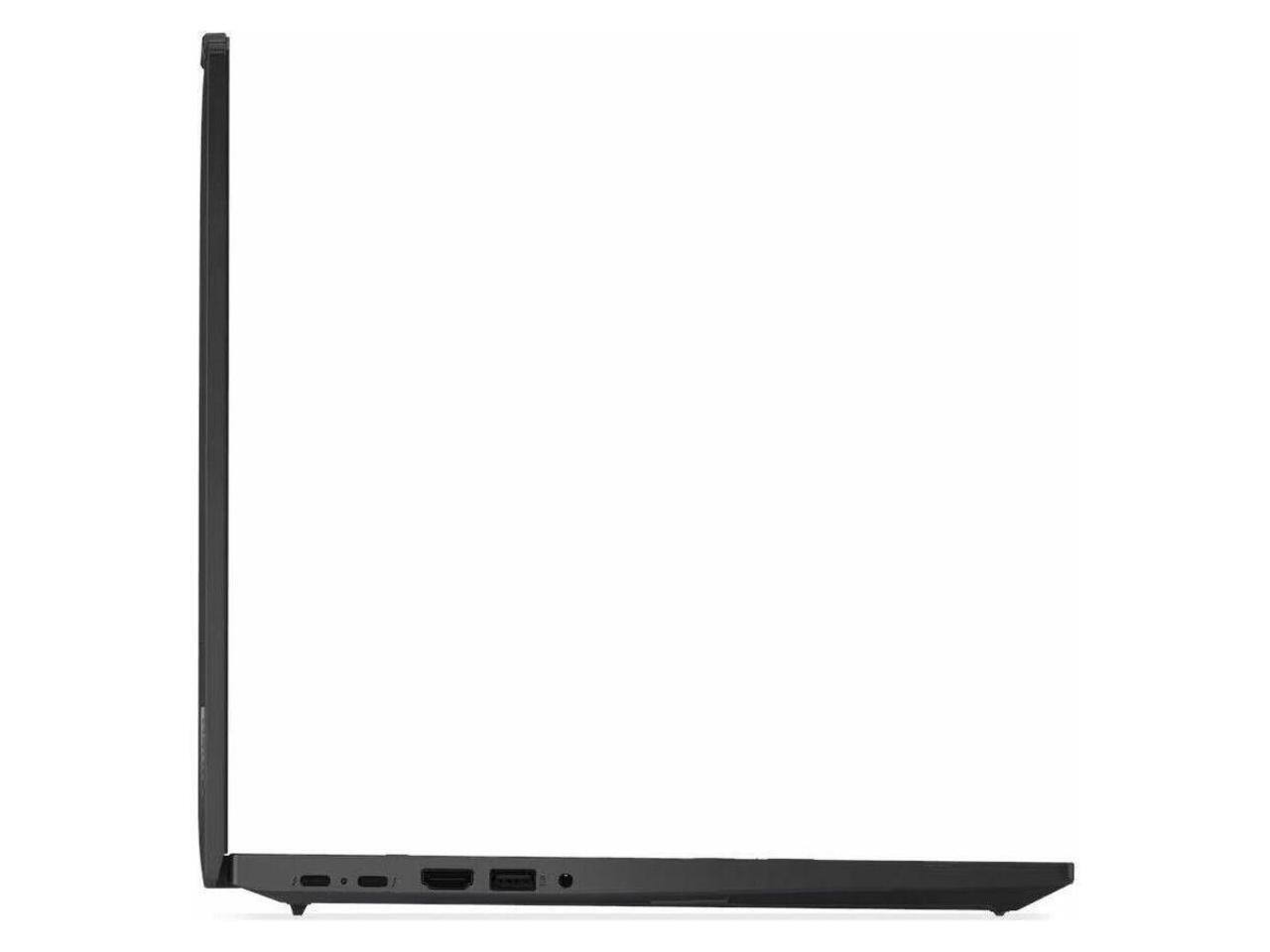 Alt View 3. Lenovo - Lenovo ThinkPad T16 Gen 3 16.0" Touch Screen Intel Core Ultra 7 155U 16GB Memory 512GB SSD Windows 11 Pro 21MN00AHUS - Black.