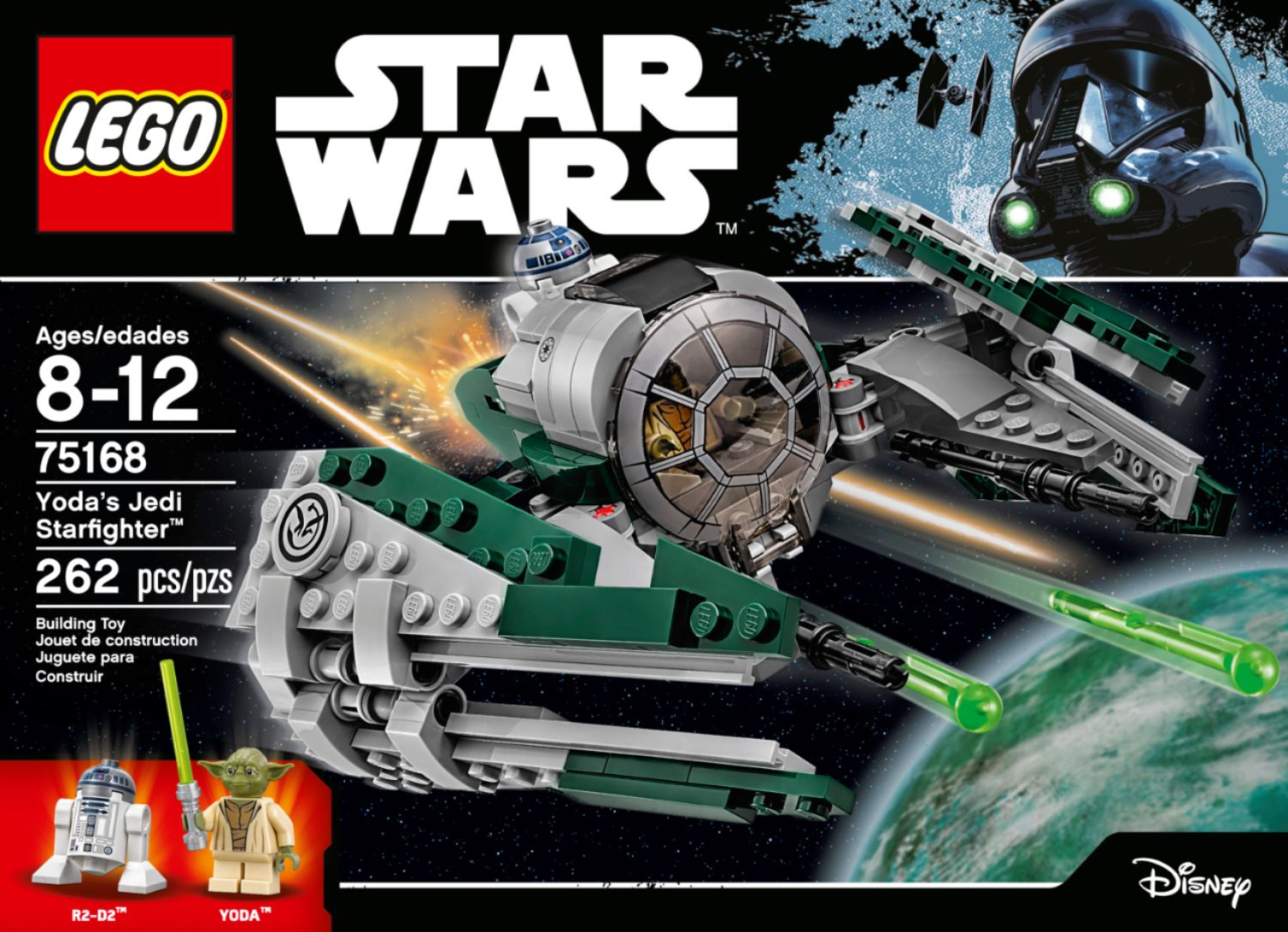 LEGO Star Wars Yoda's Jedi Starfighter 75168