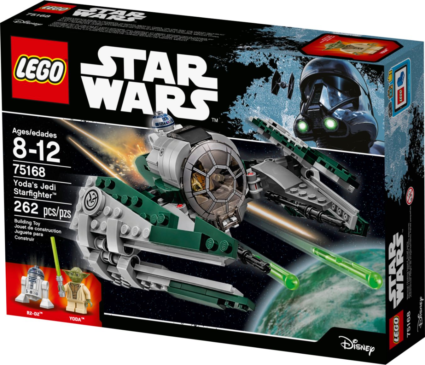 LEGO Star Wars Building Toy 75168 Yoda's Jedi Starfighter for sale online