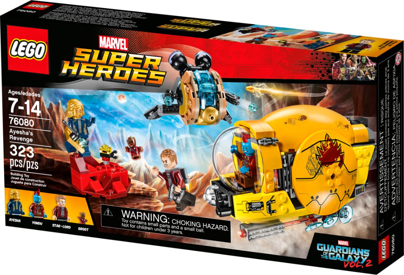 guardians of the galaxy 2 lego sets