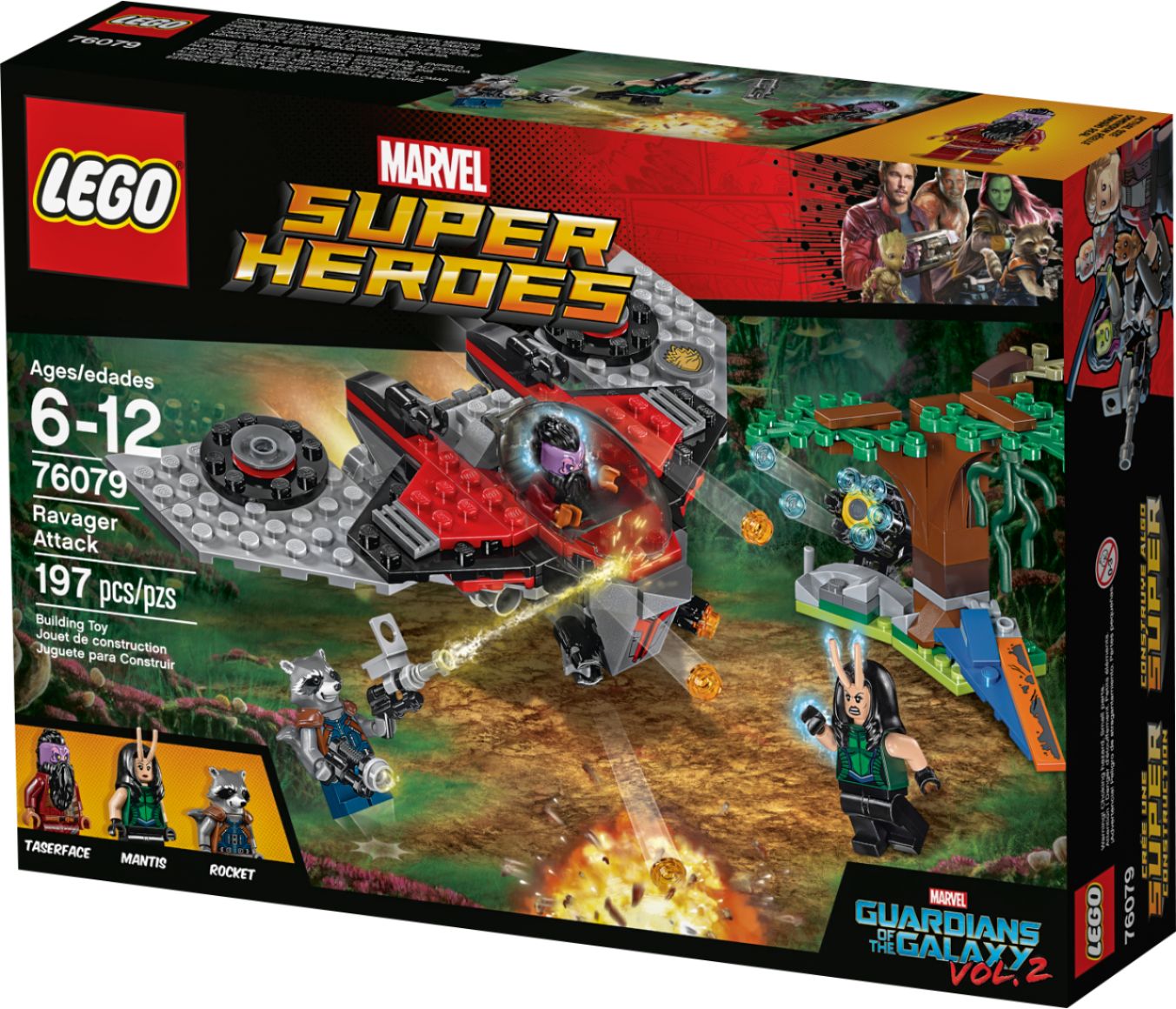 Fabel følelse dyb Best Buy: LEGO Marvel Super Heroes Guardians Of The Galaxy vol. 2: Ravager  Attack 76079 6175495