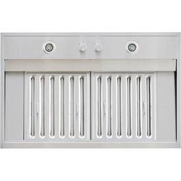 Windster Hoods - 42 inches - Externally Vented - Under cabinet Range Hood - Stainless Steel