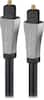 Front. Rocketfish™ - 8' Toslink Optical Audio Cable - Black.