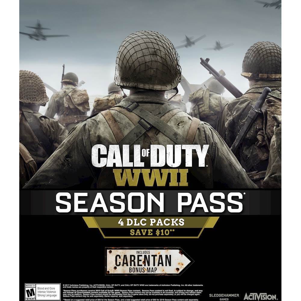 Best Buy: Call of Duty: WWII Season Pass PlayStation 4 [Digital] Digital  Item