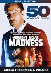 Midnight Movie Madness: 50 Movie Collection [10 Discs] [DVD] - Front_Original