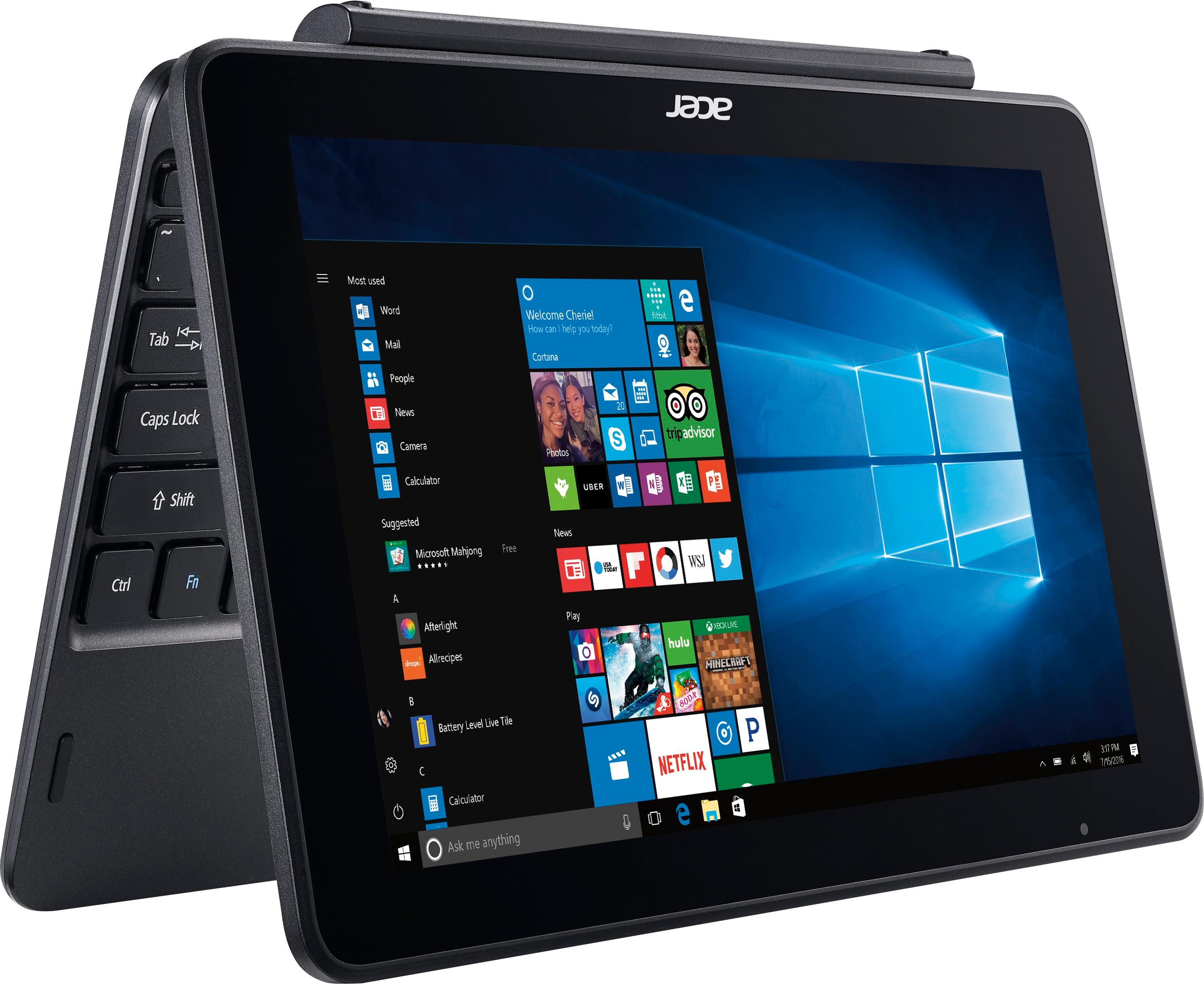 Best Buy: Acer One 10 10.1" Tablet 32GB With Keyboard Shale S1003-114M