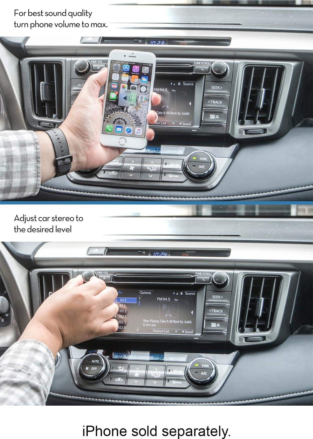 Alt View 12. Bracketron - Uber Wireless Bluetooth FM Transmitter - Black.