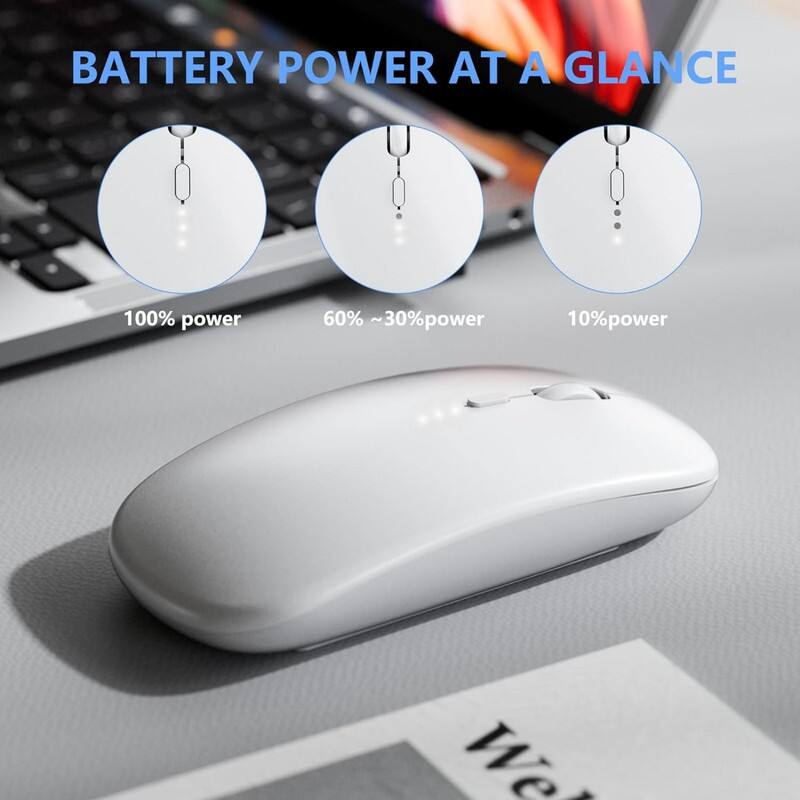 BATTERY POWER AT A GLANCE

100% power

60% ~ 30% power

10% power