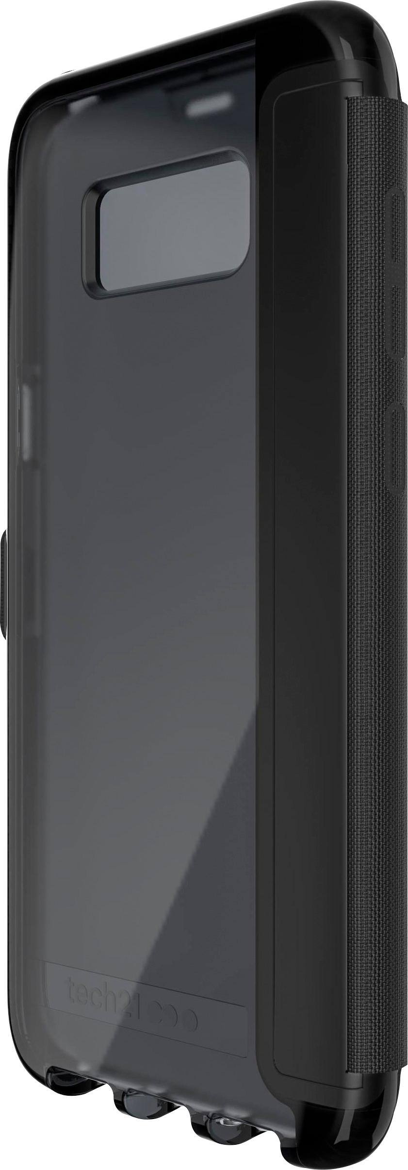Tech21 - Evo Wallet Case for Samsung Galaxy S8+ - Black - Larger Front