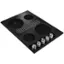 Alt View 11. KitchenAid - 30" Electric Cooktop - Black.