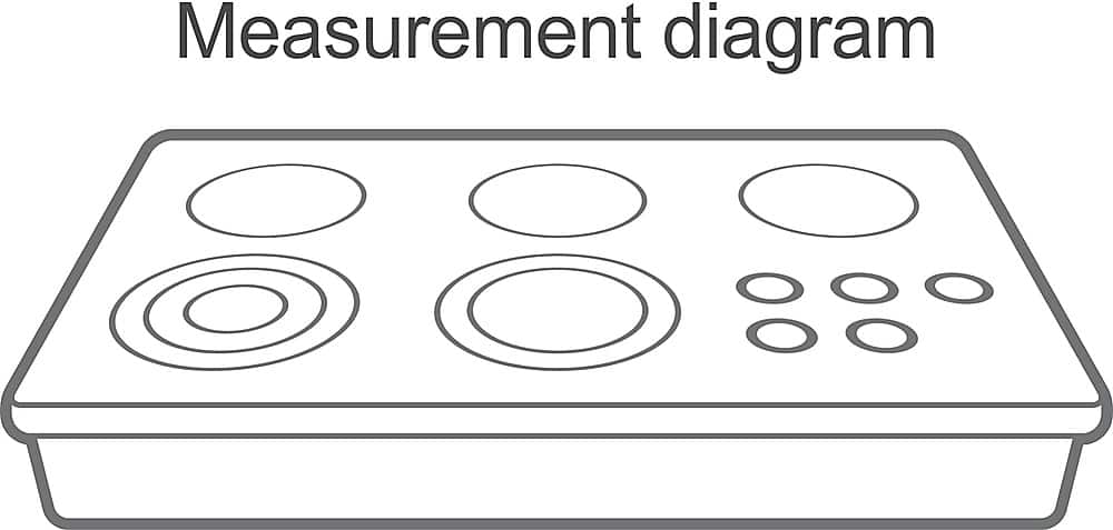 Alt View 20. KitchenAid - 30" Electric Cooktop - Black.