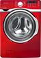 Samsung - 3.9 Cu. Ft. 11-Cycle High-Efficiency Steam Front-Loading Washer - Red-Front_Standard
